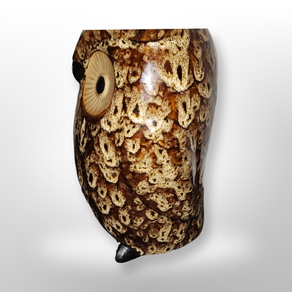 Ceramic Owl Vase - Picture 7 of 8